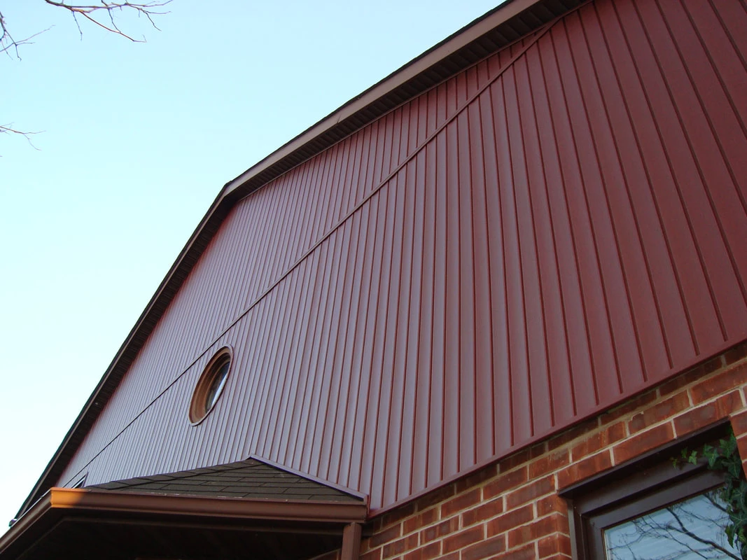 New Vertical Siding