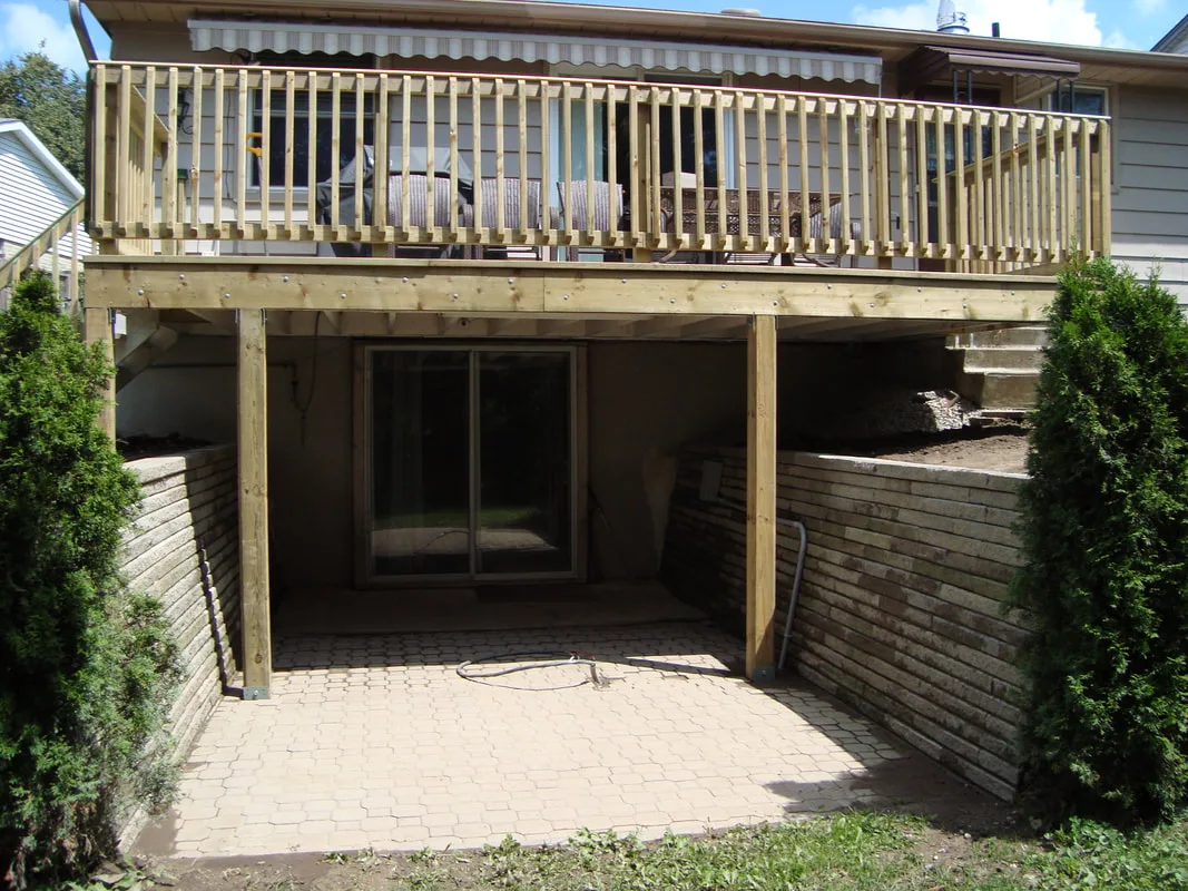 New Deck & Retaining Wall Corrections