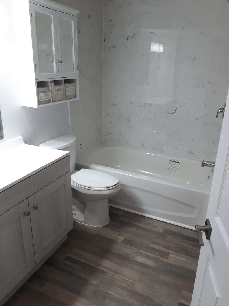 New Custom Bathroom (Marble)
