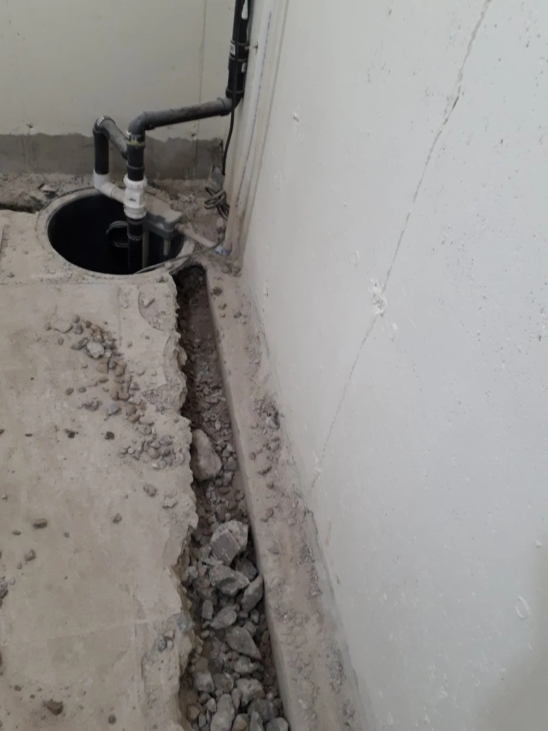 Basement Boss 'Floor Slot to Sump Pit'