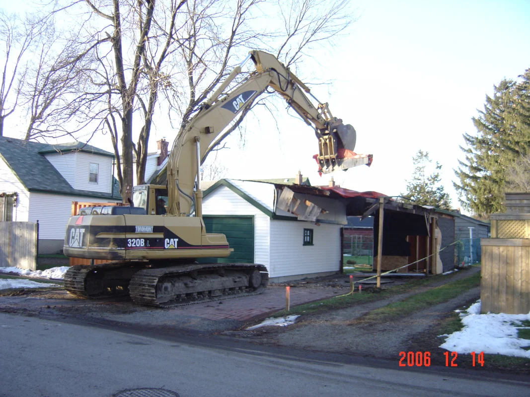 Demolition Before New Man Cave