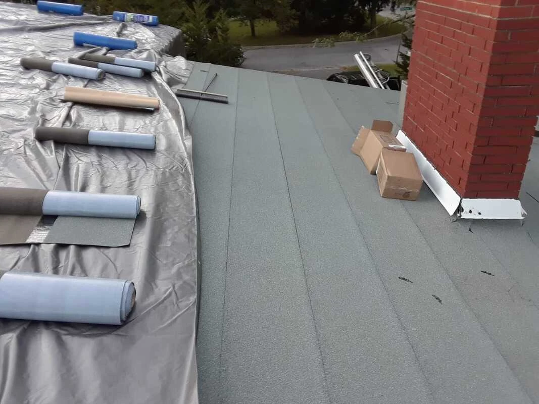 Low-Slope Re-Roof (2-Ply Membrane)