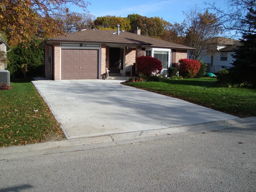 New Concrete Driveway