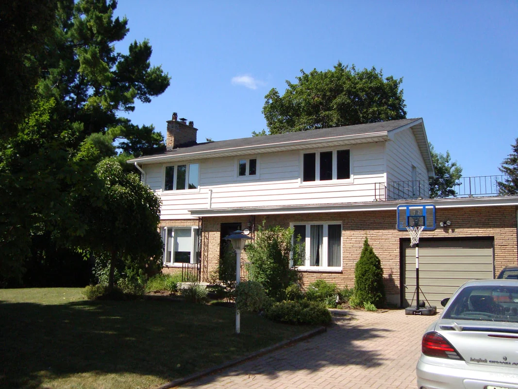 Entrance Roof Conversion-Before