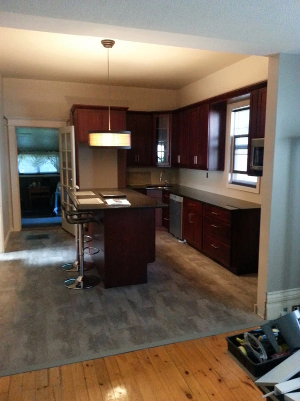 New Kitchen Reno (w/Wall Opening)